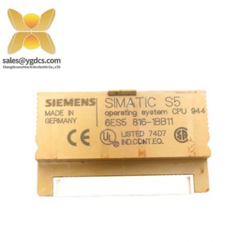 SIEMENS 6ES5816-1BB11: Advanced Control Module for Industrial Automation