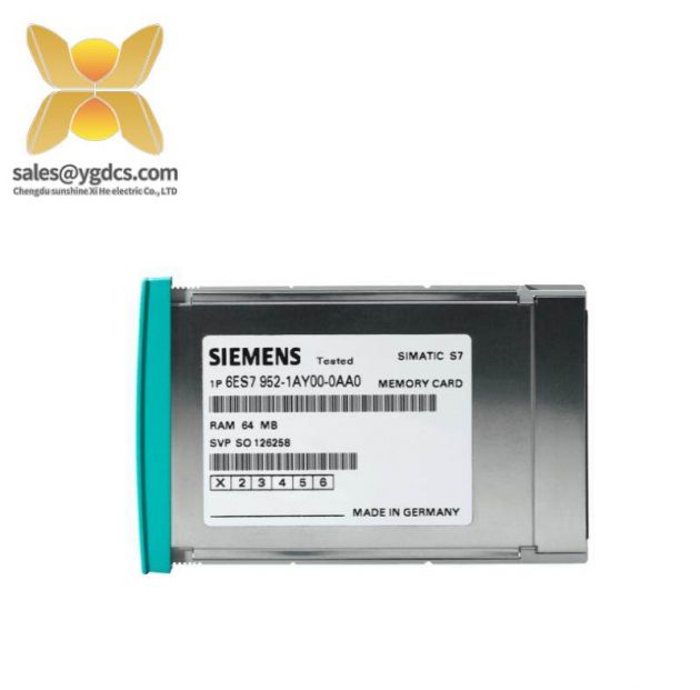 SIEMENS 6ES7952-1AP00-0AA0 RAM Memory Card for S7-400