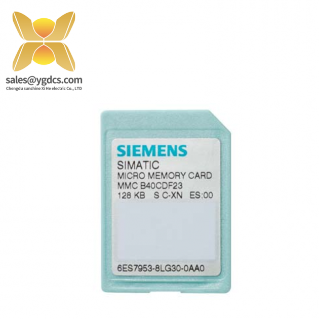 SIEMENS 6ES7953-8LJ30-0AA0 Memory Card for Industrial Control Systems