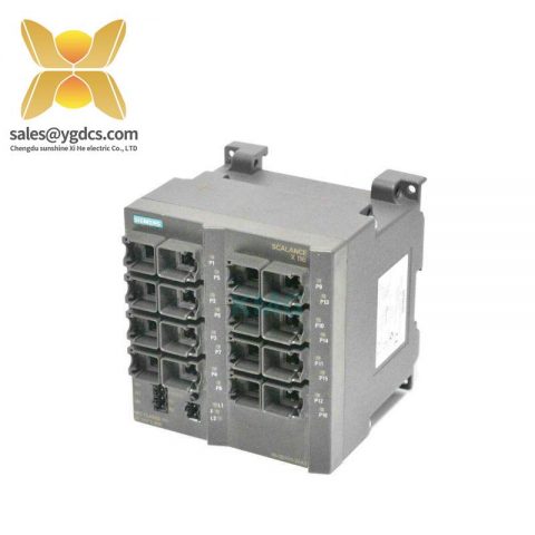 SIEMENS Scalable Industrial Ethernet Unmanaged Switch, 6GK5 116-0BA00-2AA3, Redundant Power Supply