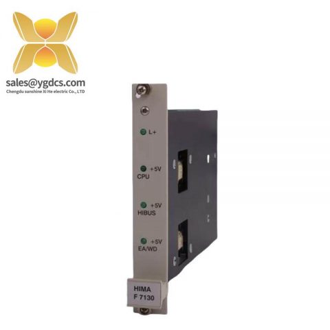 HIMA F7130 Power Distribution Module, High Performance, Reliable Control Solutions