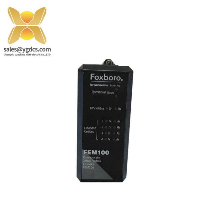 FOXBORO FEM100 Fieldbus Expansion Module - Advanced Control Solutions for Industry 4.0