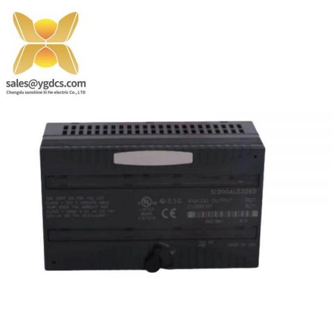 GE IC200ALG326 Analog Output Module, for Industrial Automation Control