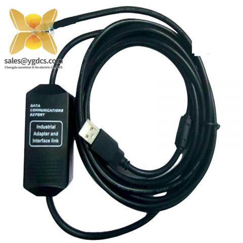 GE IC693CBL316 Cable, High-Speed RS-232 Programming, 3m Length, Requires Adapter