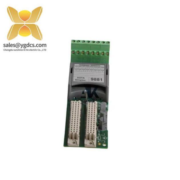 ICS Triplex T9881 Analog Output Module, High Precision Control Solutions