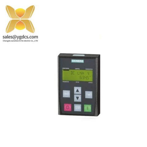 SIEMENS 6SL3255 Basic Operator Panel for Industrial Control, Efficient HMI Solutions