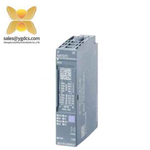 Siemens 6ES7134-6JD00-0CA1 | Industrial Analog Input Module for PLC Systems