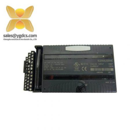 GE Fanuc IC200ALG264H Analog Input Module - Precision, Efficiency for Industrial Control