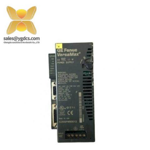 GE Fanuc IC200PWR001D - Versamax PLC, Advanced Industrial Control Module