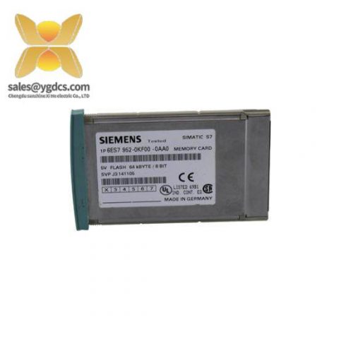 Siemens 6ES7952-0KF00-0AA0 Memory Card; Producer: Siemens